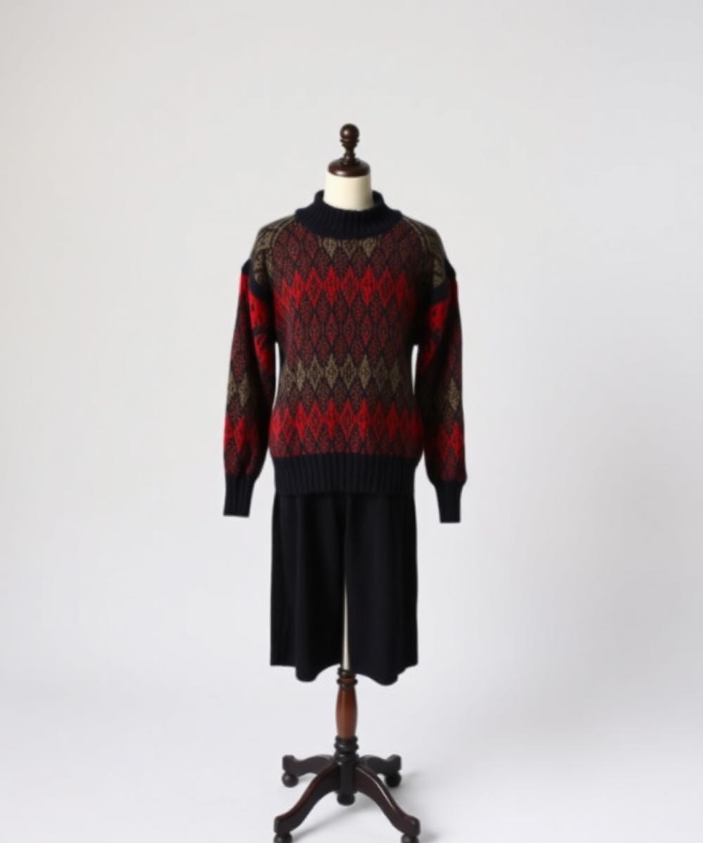 Pull Maille Vintage